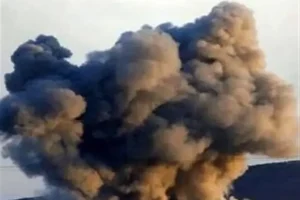 اصابت پرتابه دشمن آمریکایی در هنگام