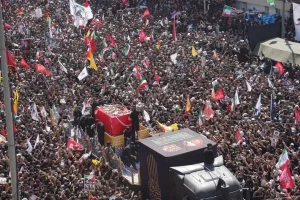 شرکت ۳.۸ میلیون نفر در مراسم تشییع پیکر امام شهید خامنه‌ای (ره) در نجف اشرف