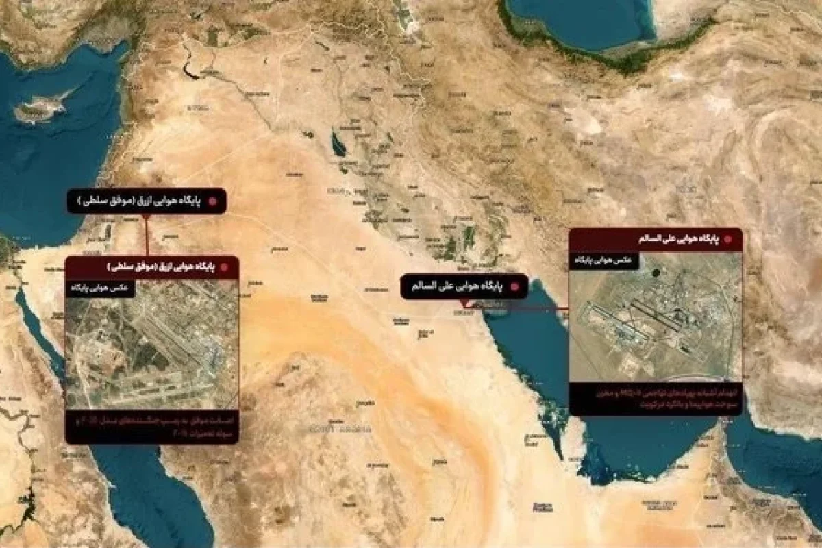 جزئیاتی از عملیات صبح پنجشنبه سپاه علیه پایگاه هوایی آمریکا در علی السالم کویت