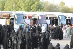 آغاز موج بازگشت اربعینی‌ها / ۱.۷ میلیون زائر همچنان در عراق هستند