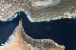 انهدام یک فروند پهپاد MQ1 در تنگه هرمز توسط سپاه