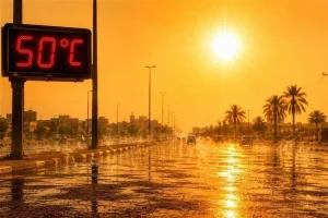 تداوم گرمای شدید در مرزهای اربعین؛ افزایش دما در نجف و کربلا