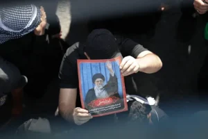 پیکر مطهر رهبر شهید به کربلای معلی رسید