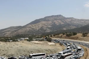 پلیس راهور: ۹۷ درصد زائران اربعین از مرزهای زمینی تردد کردند