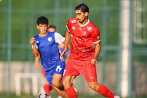 واکنش بازیکن جوان پرسپولیس به زدن ۶ گل در بازی دوستانه