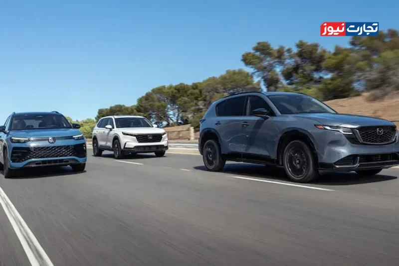 مقایسه مزدا CX-5 2026 با هوندا CR-V و فولکس‌واگن تیگوان