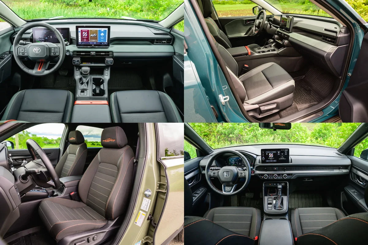 تویوتا راو۴ و هوندا CR-V هیبرید