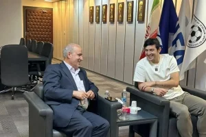 دیدار سردار آزمون با تاج در فدراسیون فوتبال