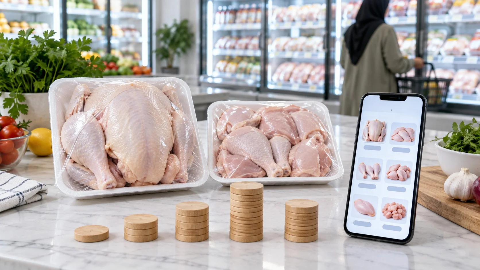 بازار مرغ در ۱۴۰۵؛ چرا قیمت نوسان دارد و خرید آنلاین چه تفاوتی دارد؟