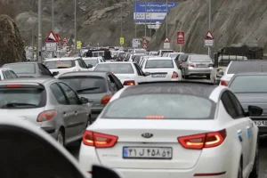 مرکز مدیریت راه های کشور: ترافیک در محور چالوس سنگین است